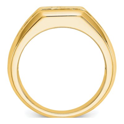 Men's 14K Yellow Gold Ring Mounting – view 2