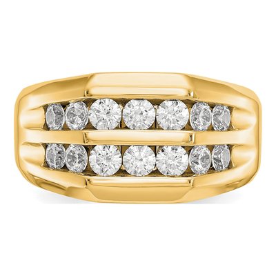Men's 14K Yellow Gold Ring Mounting – view 4
