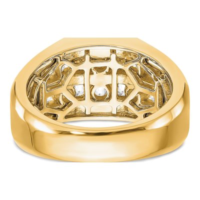 Men's 14K Yellow Gold Ring Mounting – view 5