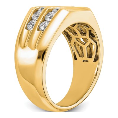 Men's 14K Yellow Gold Ring Mounting – view 6