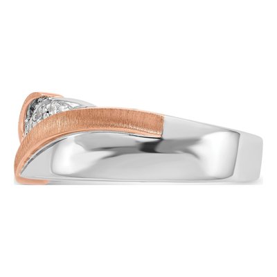 Men's 14K Two-Tone Gold Diamond Ring Mounting – view 5