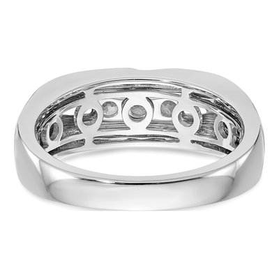 Men's 14K White Gold Ring Mounting – view 6
