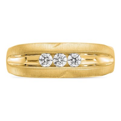 Men's 14K Yellow Gold Ring Mounting – view 4
