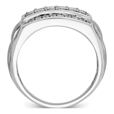 Men's 14K White Gold Ring Mounting – view 2