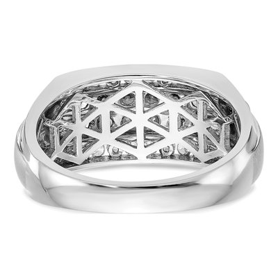 Men's 14K White Gold Ring Mounting – view 5