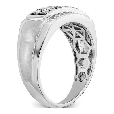 Men's 14K White Gold Ring Mounting – view 6