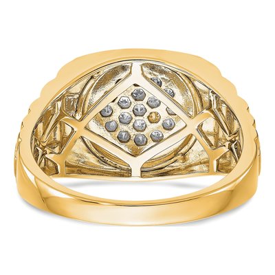 Men's 14K Yellow Gold Ring Mounting – view 5