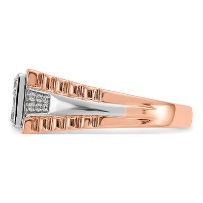 Men's 14K Two-Tone Gold Ring Mounting – view 3