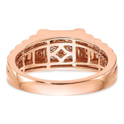 Men's 14K Two-Tone Gold Ring Mounting – view 5
