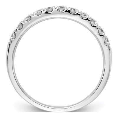14K White Gold 1/2 ct tw Lab-Grown Diamond Wedding Band – view 2
