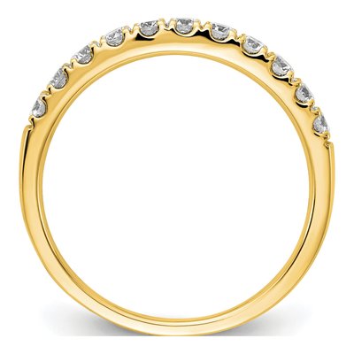 14K Yellow Gold 1/2 ct tw Lab-Grown Diamond Wedding Band – view 3