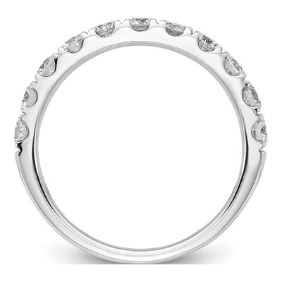 14K White Gold 1 ct tw Lab-Grown Diamond Wedding Band – view 3