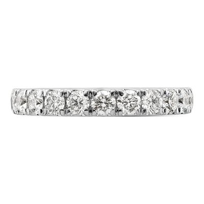 14K White Gold 1 ct tw Lab-Grown Diamond Wedding Band – view 5