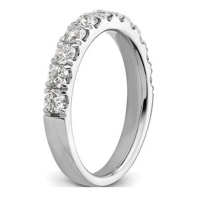 14K White Gold 1 ct tw Lab-Grown Diamond Wedding Band – view 8