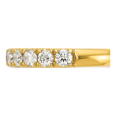14K Yellow Gold 1 ct tw Lab-Grown Diamond Wedding Band – view 3