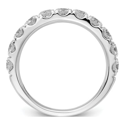 14K White Gold 1 1/2 ct tw Lab-Grown Diamond Wedding Band – view 3