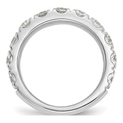 14K White Gold 2 ct tw Lab-Grown Diamond Wedding Band – view 3