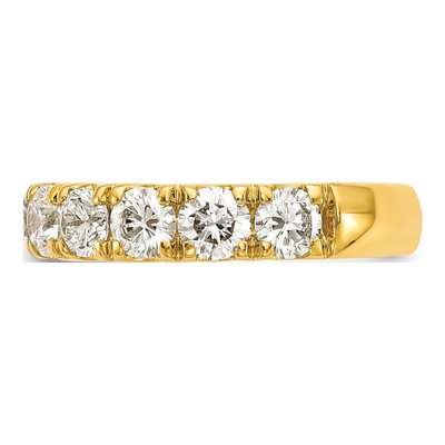 14K Yellow Gold 2 ct tw Lab-Grown Diamond Wedding Band – view 4
