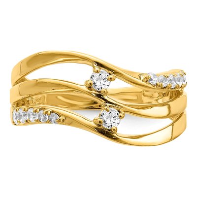 14K White Gold 1/3 ct tw Lab-Grown Diamond Fashion Ring – view 5