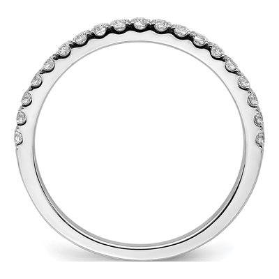 10K White Gold 3/8 ct tw Diamond Band – view 2
