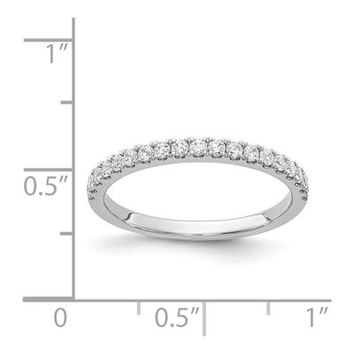 14K White Gold 3/8 ct tw Diamond Ring – view 4
