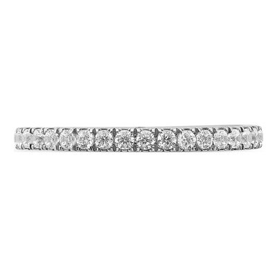 14K White Gold 3/8 ct tw Diamond Ring – view 6