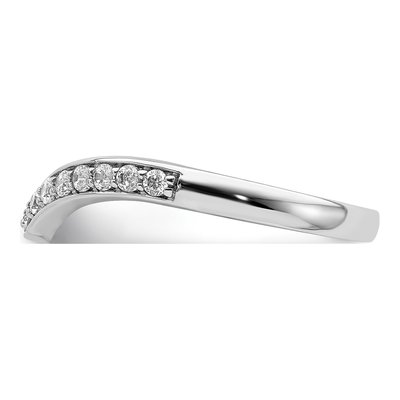 14K White Gold 1/3 ct tw Diamond Wedding Ring – view 5