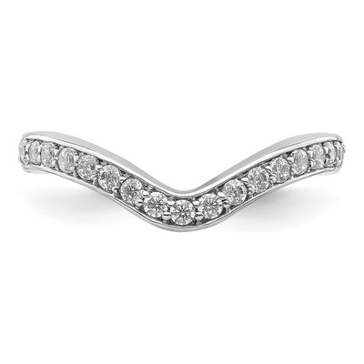 14K White Gold 1/3 ct tw Diamond Wedding Ring – view 6