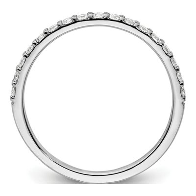 10K White Gold 1/3 ct tw Diamond Wedding Band – view 2
