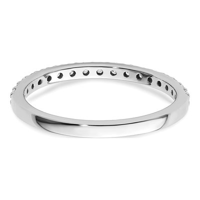 10K White Gold 1/3 ct tw Diamond Wedding Band – view 7