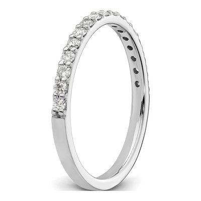 10K White Gold 1/3 ct tw Diamond Wedding Band – view 8
