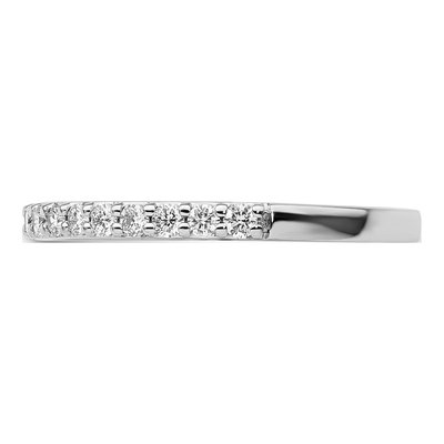 14K White Gold 1/3 ct tw Lab-Grown Diamond Wedding Band – view 4