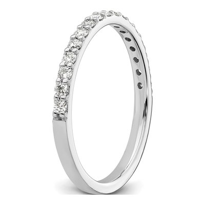 14K White Gold 1/3 ct tw Lab-Grown Diamond Wedding Band – view 7