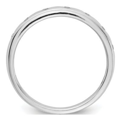 14K White Gold 1/6 ct tw Diamond 7-Stone Ring – view 2