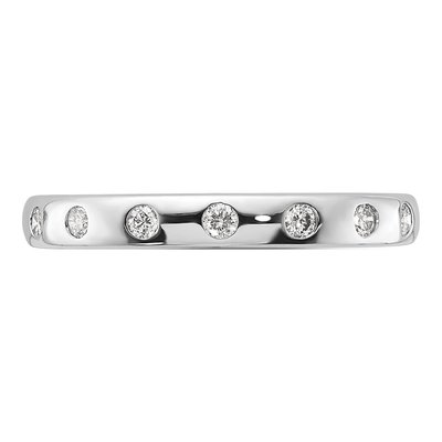 14K White Gold 1/6 ct tw Diamond 7-Stone Ring – view 5