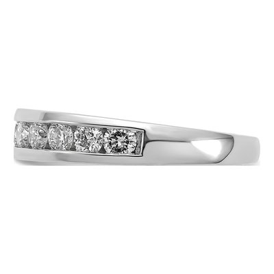 14K White Gold 1 ct tw Lab-Grown Diamond Wedding Band – view 4