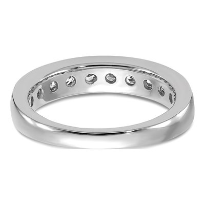 14K White Gold 1 ct tw Lab-Grown Diamond Wedding Band – view 6