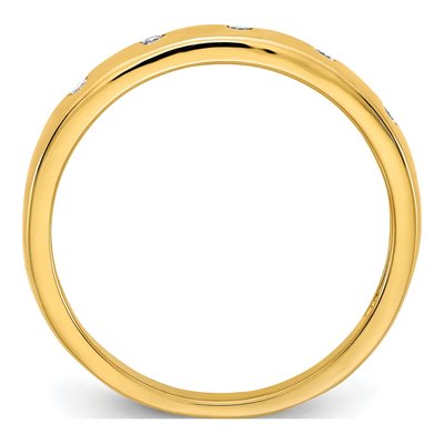 10K Yellow Gold 1/20 ct tw 5-Stone Diamond Ring – view 2