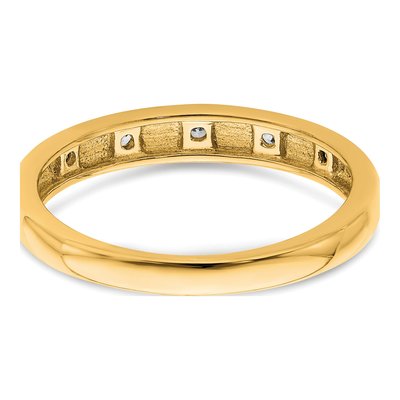 10K Yellow Gold 1/20 ct tw 5-Stone Diamond Ring – view 7