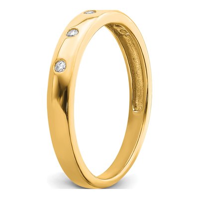 10K Yellow Gold 1/20 ct tw 5-Stone Diamond Ring – view 8