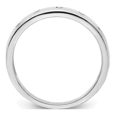 14K White Gold 1/20 ct tw Diamond 5-Stone Ring – view 2