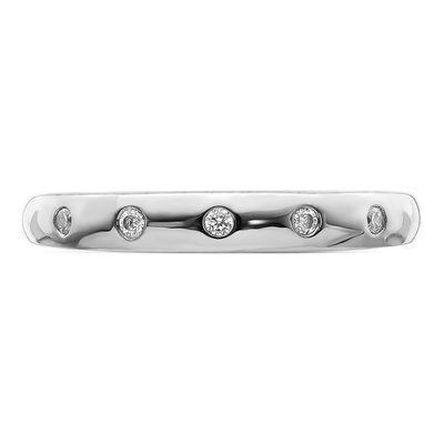 14K White Gold 1/20 ct tw Diamond 5-Stone Ring – view 5