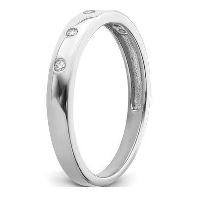 14K White Gold 1/20 ct tw Diamond 5-Stone Ring – view 7