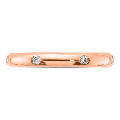 14K Rose Gold 1/10 ct tw Diamond 6-Stone Ring – view 5