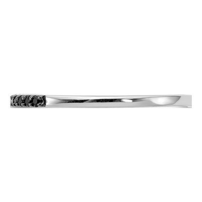 10K White Gold 1/8 ct tw Diamond Ring – view 3