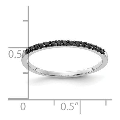 10K White Gold 1/8 ct tw Diamond Ring – view 5