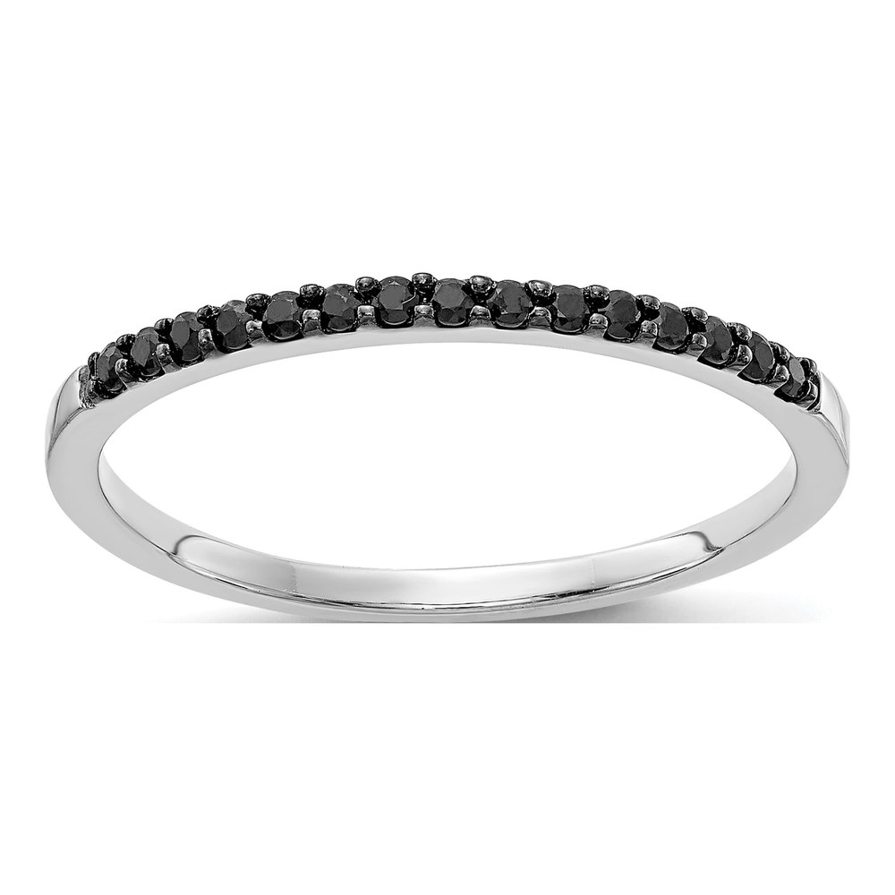 14K White Gold 1/8 ct tw Diamond Ring