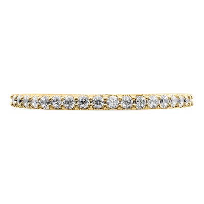 14K Yellow Gold 1/4 ct tw Lab-Grown Diamond Wedding Band – view 6