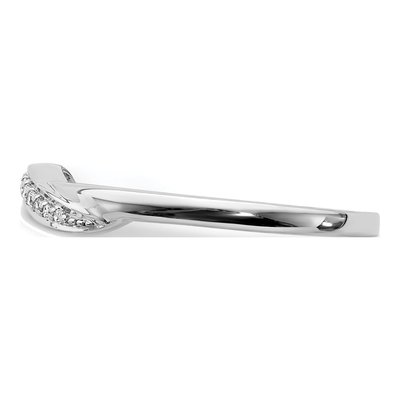 14K White Gold 1/20 ct tw Diamond Ring – view 4