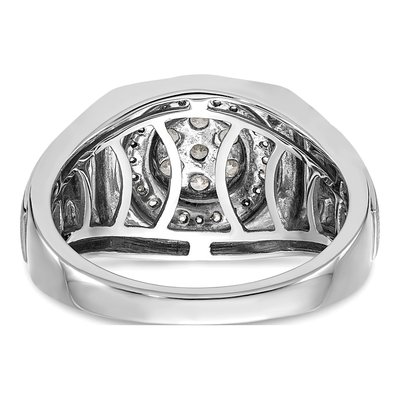 Men's 14K White Gold 1/2 ct tw Lab-Grown Diamond Ring – view 5